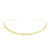 Choker de aro texturizado