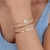 Pulseira malha de fita na internet