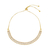 Pulseira regulável baguetes cristal