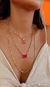 Pingente retangular fusion - loja online