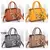 Bolsa de ombro com padrao floral - loja online