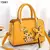 Imagem do Bolsa de ombro com padrao floral