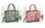 Bolsa de ombro com padrao floral - loja online