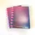 Caderno de Discos - A5 • Capa Degradê Rosa/Lilás Disco Rosa