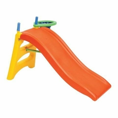 TOBOGAN PLASTICO BABY C/ARO BASQUET 105X34X58CM VEGUI