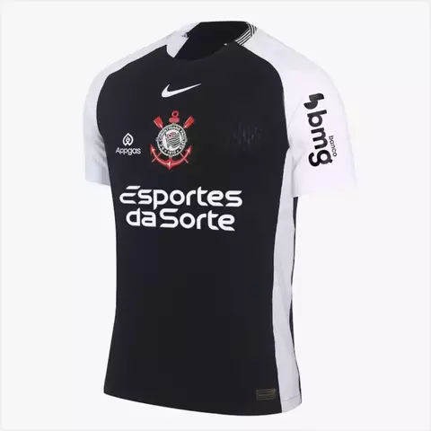 Corinthians II 2025/26 Jogador Masculina + Patrocínios