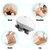 Massageador elétrico portátil pequeno de cabeça, ombro e pescoço-envio imediato na internet