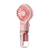 Ventilador Portátil Mini Spray Air Cooler USB Umidificador De Resfriamento Recarregável - comprar online