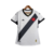 Camisa-Vasco-da-Gama-II-23-24-Torcedor-Kappa-Feminina-Branco-branca-feminino-2-reserva-faixa-preto-preta-camiseta-blusa-gola-v-2023-2024-que-honra-ser-payet-brasileirao-campeonato-rebaixamento-oficial-original-comprar-carioca