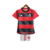 Kit-Infantil-Flamengo-I-Adidas-23-24-Vermelha-e-preta-preto-vermelho-camisa-camiseta-short-branco-listras-vermelho-1-2023-2024-original-oficial-gabigol-pedro-tite-de-la-cruz-criança-branca-brasileirao-campeonato