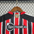 Kit-Infantil-São-Paulo-II-Adidas-23-24-Preta-e-Vermelha-preto-vermelho-2-camisa-camiseta-short-preto-preta-branco-branca-listra-escudo-são-paulo-calleri-lucas-james-rodrigues-campeao-oficial-original-premium-criança-crianças