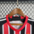 Kit-Infantil-São-Paulo-II-Adidas-23-24-Preta-e-Vermelha-preto-vermelho-2-camisa-camiseta-short-preto-preta-branco-branca-listra-escudo-são-paulo-calleri-lucas-james-rodrigues-campeao-oficial-original-premium-criança-crianças