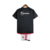 Kit-Infantil-São-Paulo-III-23-24-Adidas-Preto-com-detalhes-em-vermelho-e-branco-branca-vermelha-preta-3-camisa-camiseta-short-original-tricolor-soberano-comprar-2023-2024-brasileirão-luciano-calleri-lucas-moura-jamez-rodriguez-james