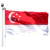 BANDEIRA OFICIAL SINGAPURA