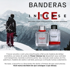 Perfume Masculino Power of Seduction Intense Ice Banderas 100ml