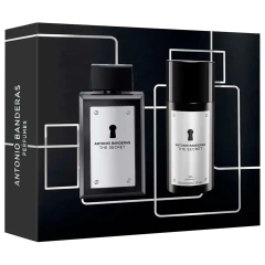 Antonio Banderas The Secret EDT 100ml + Desodorante 150ml - DARELIS - Sua loja virtual de joias e acessórios em prata 925