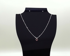 Colar Coração Vermelho | Prata 925 | Brilho Apaixonante - loja online
