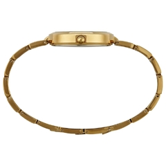 Relógio Seculus Feminino Madrepérola Corrente Dourado 77296LPSVDB1 - loja online