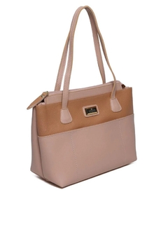 Bolsa Tote Tiracolo Nude - Courofino BSI-5976 - NU - comprar online