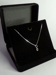 Elegante e Delicado: Colar Ponto de Luz Rosa em Prata 925 na internet