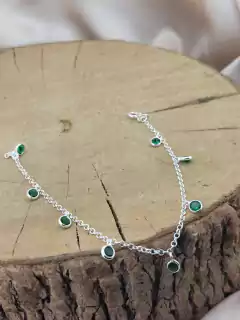 Joia de Prata com Detalhes em Zircônia