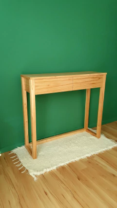 Imagen de mesa recibidora arrime paraiso 2 cajones