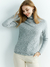 Blusa de lã gola alta para o inverno - loja online
