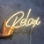 Letreiro Relax Neon led Paz Amor - comprar online