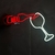 Painel Neon Led Garrafa Vinho Taça Copo Cerveja Led Luminoso