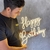 Painel Neon Led Happy Birthday Luminoso Feliz Aniversário - comprar online