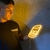 Painel Copo Whisky Neon led na internet