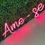 Painel Ame-se Neon Led Motivacional na internet