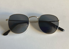 Round metal silver gray - comprar online