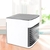Imagem do DAFUSHOP Mini Ar Condicionado Portátil Cooler Umidificador Climatizador Luz Led Clima Artic 3 Velocidades Refrigerador Pessoal