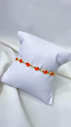 Pulseira Inspiração Tiffany - Folheada à Ouro - Gold Style