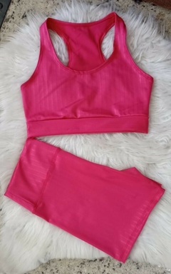 Conjunto 3D Shorts e Top Academia - loja online