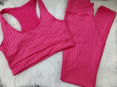 Conjunto 3D Legging e Top Academia - Gold Style