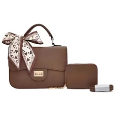 Kit Bolsa c/ Carteira e Laço - comprar online