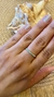 Anel zirconia verde - comprar online