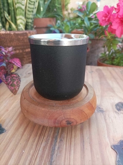 MATE DE ACERO TÉRMICO VASO CHICO ( Modelo Olivia)