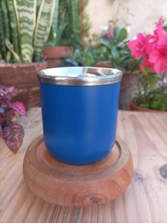MATE DE ACERO TÉRMICO VASO CHICO ( Modelo Olivia)