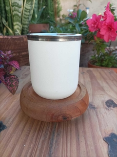 MATE DE ACERO TÉRMICO VASO CHICO ( Modelo Olivia)