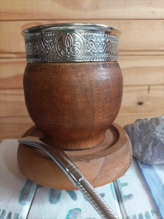 IMPERIAL ALGARROBO VIROLA DE ALPACA