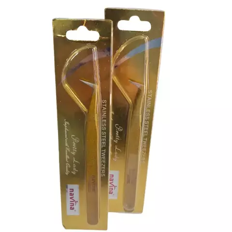 Pinza Dorada PT-7 Navina 71714 - comprar online