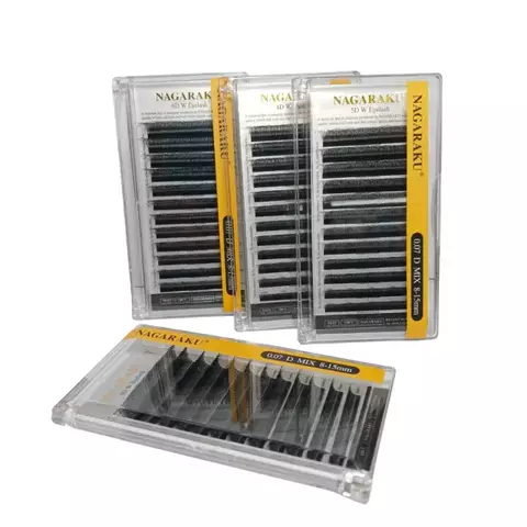 Extensiones p/ Pestaña Nagaraku 3D 0.07 D MIX - comprar online