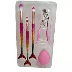 Set de Brocha + Arqueador Mermaid C. Ruby Face 610716 en internet