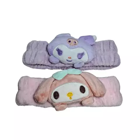 Vincha p/ Maquillaje Peluche Kuromi AF51155 - comprar online