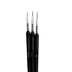Pincel Liner Negro x 3u 508744 en internet