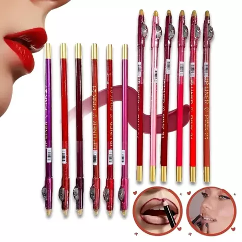 Delineador Madera c/ Sacap Pink 21 Dor 456388 - comprar online