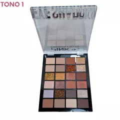 Sombra Eyeshadow + Glitter x 24t Pink 21- 457255 en internet